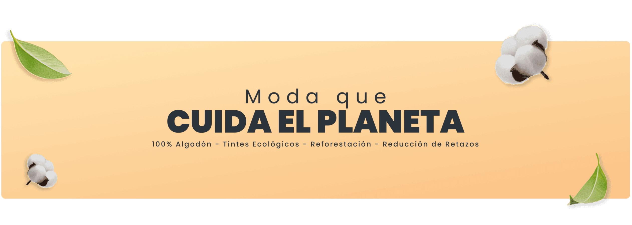 Moda que cuida el planeta